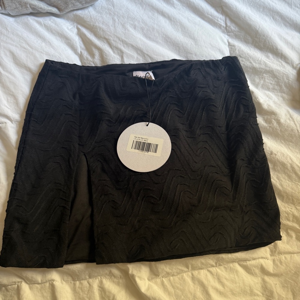 Princess Polly Black Mini Skirt